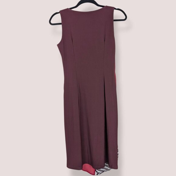 🍁Vintage Picadilly Fashions Red Sheath Dress - Picture 7 of 8